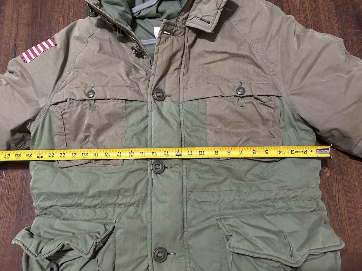 Polo Ralph Lauren Denim Supply Down Jacket Parka Military