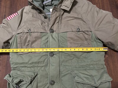 Polo Ralph Lauren Denim Supply Down Jacket Parka Military