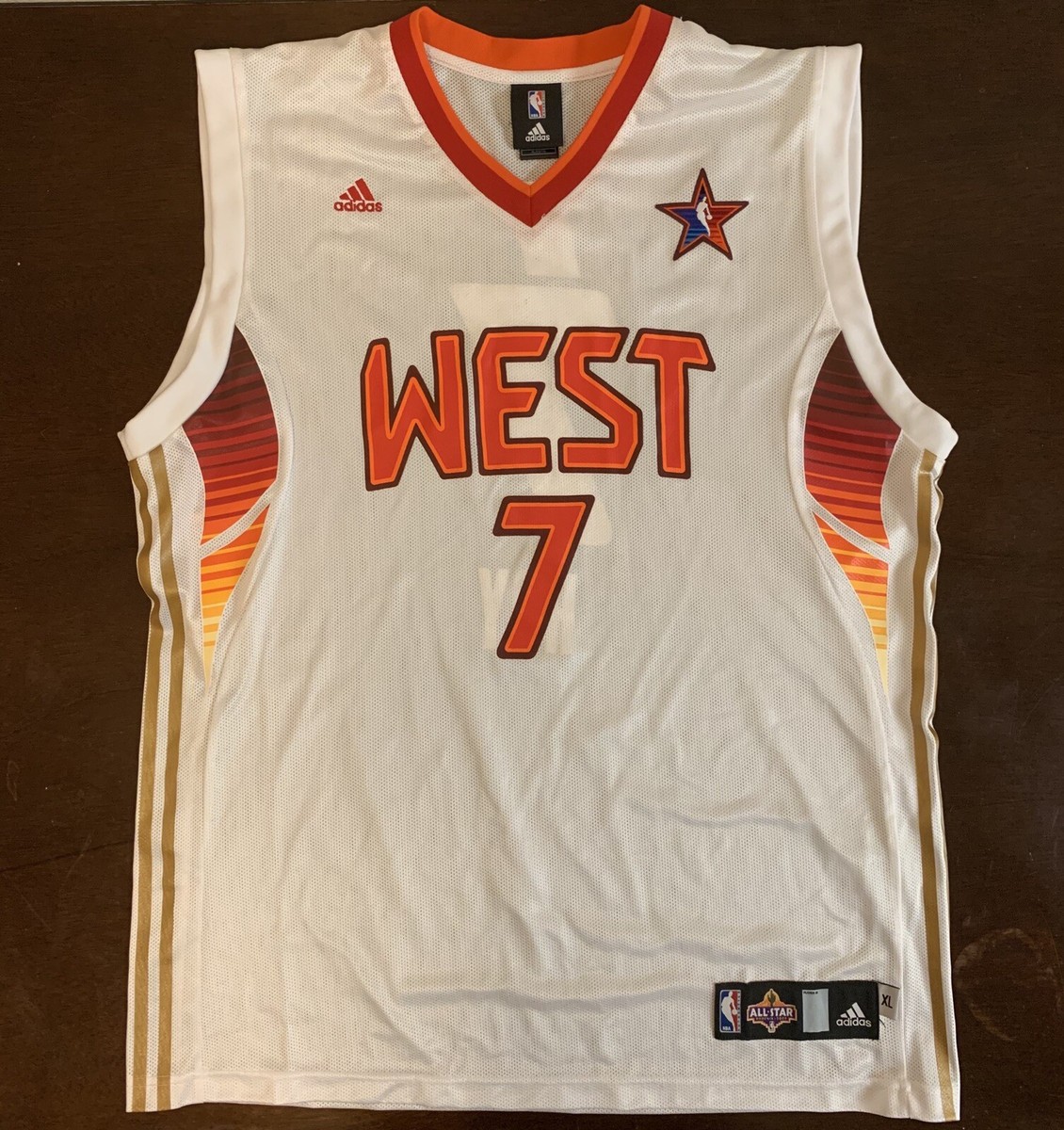 Rare Vintage Adidas Portland Trailblazers Brandon Roy 2009 West