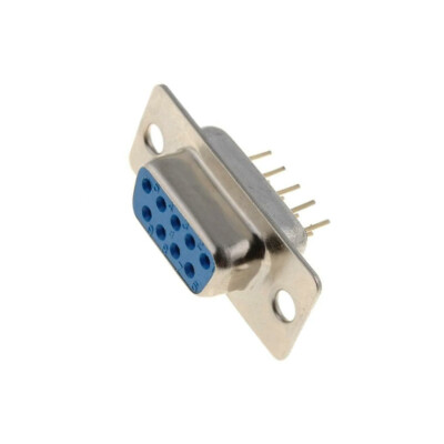 2X DS1034-09FUNSISS D-Sub PIN: 9 Buchse weiblich gerade THT 5A 15mΩ CONNFLY