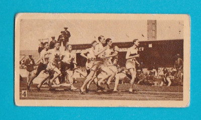 OLYMPIASIEGER 1928 IN AMSTERDAM - KARTE NR. 4 - 800 METER - PHILLIPS