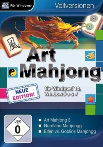 Art Mahjong für Windows 10, Windows 8 & 7, 1 CD-ROM (Neue Edition) | CD-ROM - Bild 1 von 1