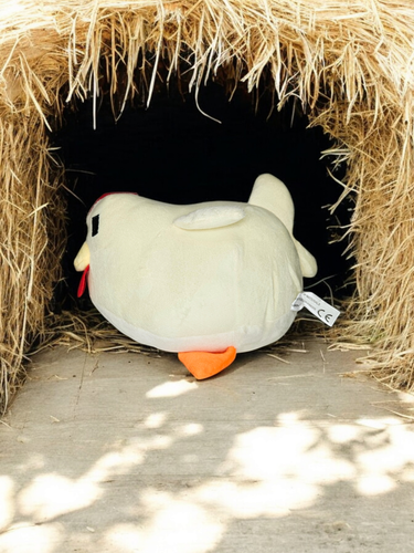 Stardew Valley Beige Chicken Plush toy collectible - Picture 3 of 5