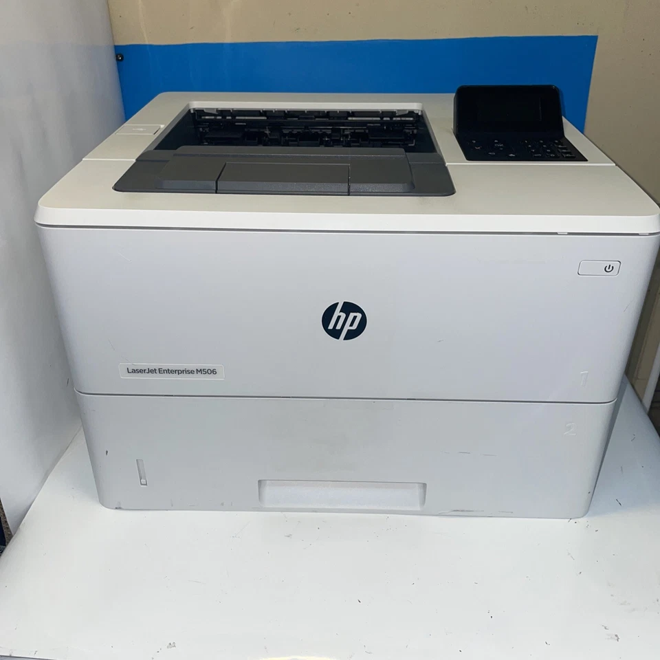 HP LaserJet Enterprise M506 Laser Printer No Toner - Image 2 of 4