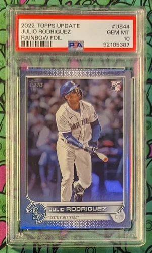 PSA Graded JULIO RODRIGUEZ Cards 💎 GEM MINT 💎 U PICK Topps RC #'d Parallels 🔥