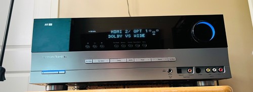 Harman Kardon AVR 147 5.1-Ch AV Receiver Amplifier HDMI Tested WORKS - Picture 2 of 5