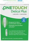 One Touch Delica Plus Lancets 100 Extra Fine 33G New in Box Expiration 6/30/2026