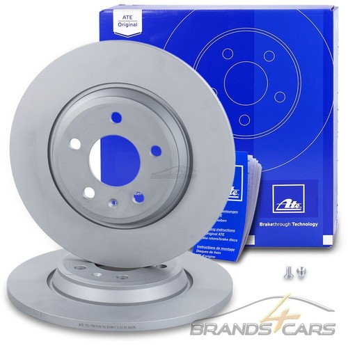 ATE BREMSSCHEIBEN Ø300 +BREMSBELÄGE MIT WARNKONTAKT HINTEN FÜR AUDI A6 C7 A7 4G - Bild 2 von 12