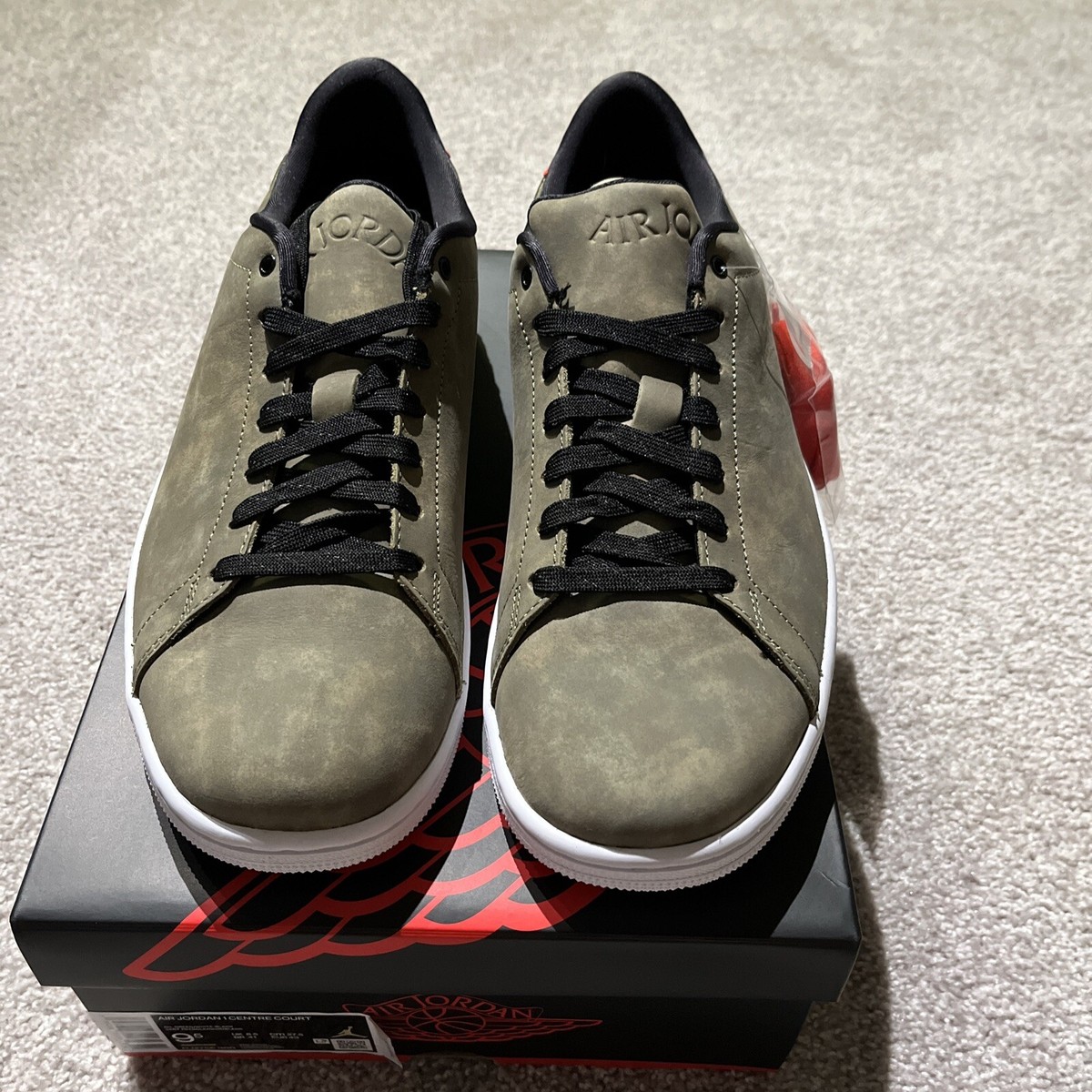 Nike Air Jordan 1 Retro Centre Court Low Oil Green Olive  display picture 3