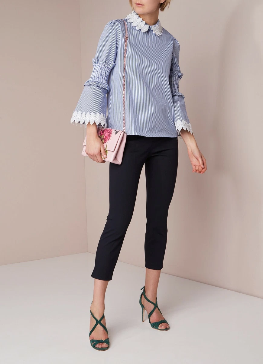 Dressy cigarette pants top