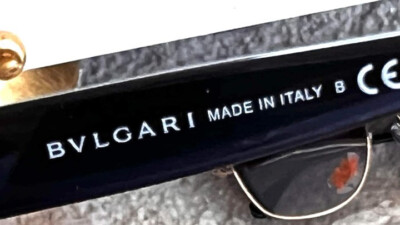 Bvlgari Italy 8212-B-F 5471/8G Cat Eye Big Gray Sunglasses $750