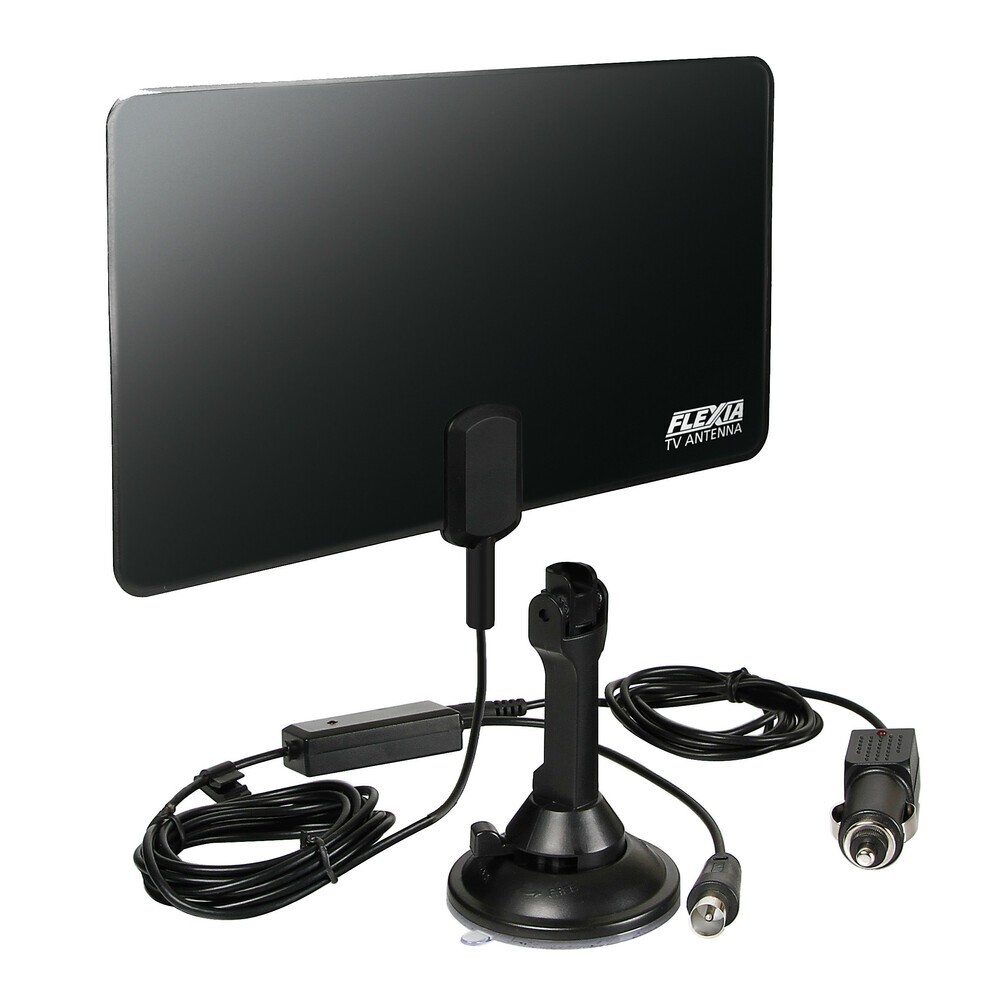 Migliore Antenna TV Digitale Terrestre 12/24V per Camper e Van - Lampa