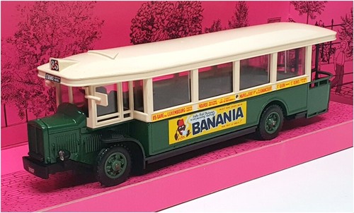 Solido Scala 1/50 4401 - 1934 Renault Autobus TN6C (Banania) Verde/Crema