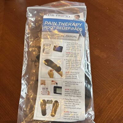 DR-Ho's Pain Therapy Foot Relief Pads For Use With Dr Jo s Pain Therapy System