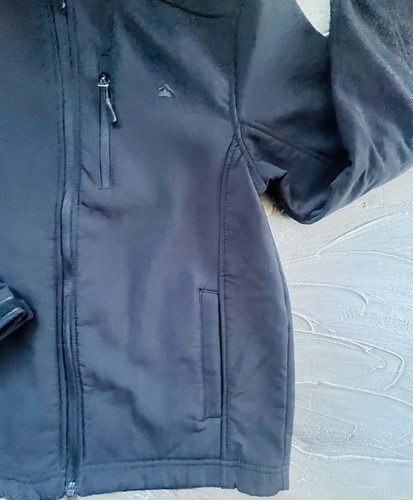 Snozu Performace Kids Zip Up Softshell Hooded Jacket Coat Black Youth Size 10/12 - Picture 22 of 24