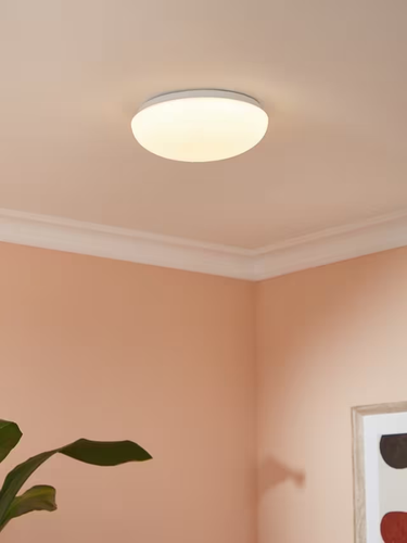 Philips Ceiling Light 12 W Shan CL253 Motion Sensor LED White Round Light USED