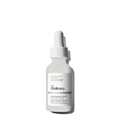 The Ordinary Niacinamide 10% + Zinc 1% Serum   Smoothing Oil Control, 30mL / 1oz