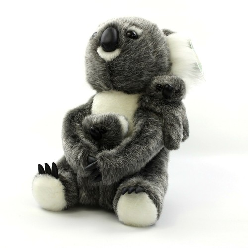 Australia Made Koala Joey Joey's Soft Stuffed Long Fur Plush Toy Native Animal - Picture 4 of 9