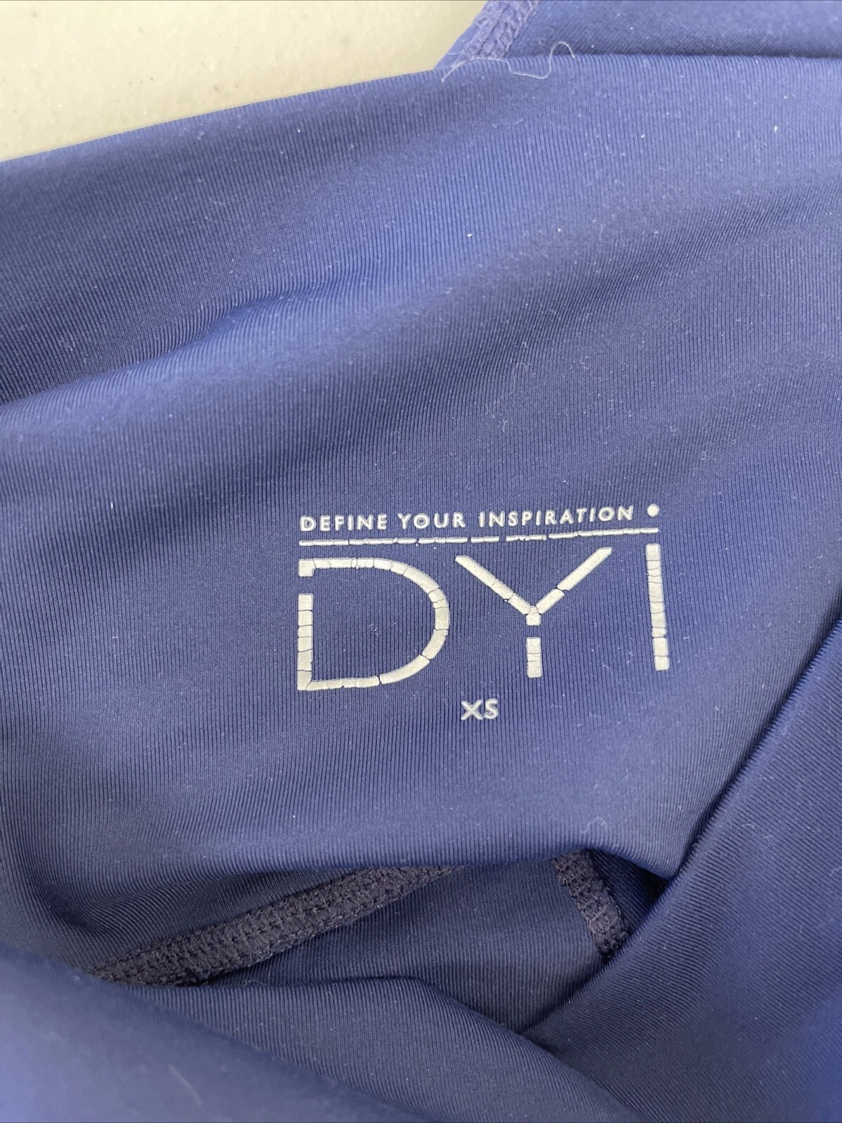 yogalicious lux diy lot of two items blue leggings