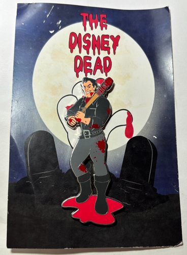 The Disney Dead Walking Gaston als Negan mit blutigem Baseballschläger Fantasy Pin - Bild 2 von 2