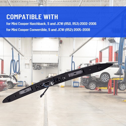 Mini Cooper Rear Hatch Trunk Handle Black NEW 51137167530 for 02-08 R50 R52 R53 - Bild 9 von 13