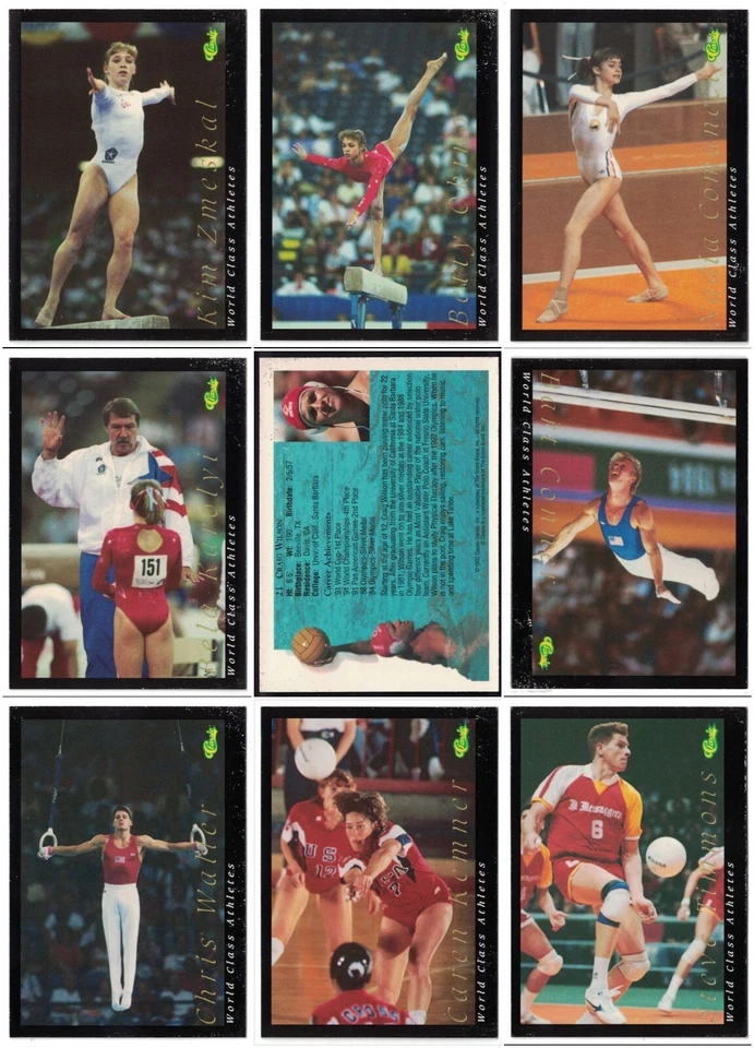 1992 Classic World Class Athletes Multi-Sport -- You Pick to Complete Your Set - Image 2 of 2