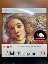 Adobe Illustrator 7.0 Mac OS - New Factory Sealed 1997  Not for resale  