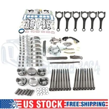 Engine Overhaul Rebuild Kit - Timing Chain Kit Connecting Rod Head Bolt For Audi