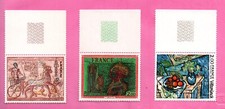 FRANCE - 1976 - YT1899/1901**MNH -BDF - OEUVRES D'ART - COTE 4€
