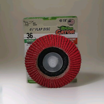  GATOR 4-1/2'' Flap Disc (36 Remove Extra Coarse) #9180