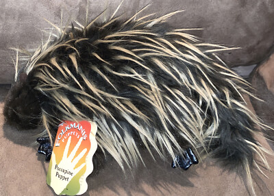 PORCUPINE PLUSH HAND PUPPET 13  PLUSH SUPER CUTE FOLKMANIS 