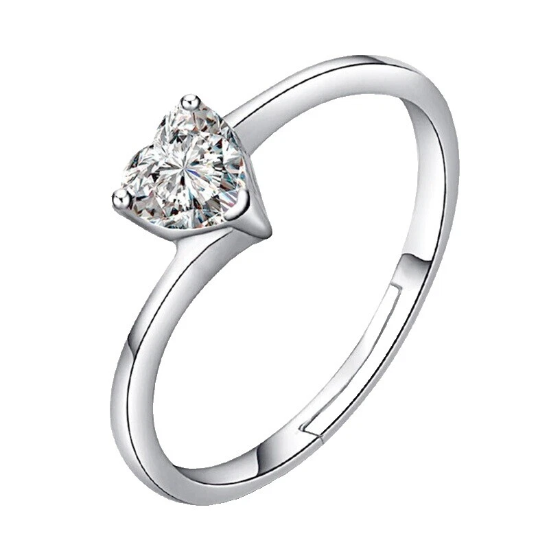 Banda Chapado en Oro Blanco De Cobre Anillos de Moda