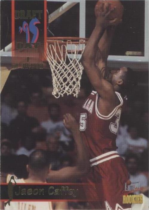 1995 Signature Rookies Draft Day - Jason Caffey #43 - 1 of 2