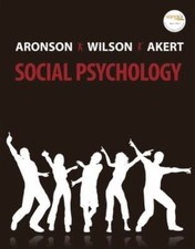 Social Psychology by Aronson, Elliot