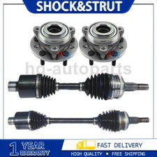 CV Axle Shaft + Wheel Hub Bearing For Chrysler New Yorker 3.5L 1996