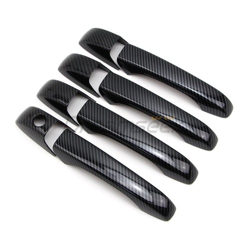 Exterieur Türgriffe Abdeckung für Chrysler 200 300 Sebring 07-10 Kohlefaser-Stil - 第 1/5 張圖片