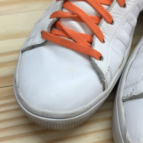 K Swiss Shoes Donna 6 Corte Frasco Casual Sneakers Basse 95453-102 Pelle Bianco - Foto 8 di 20