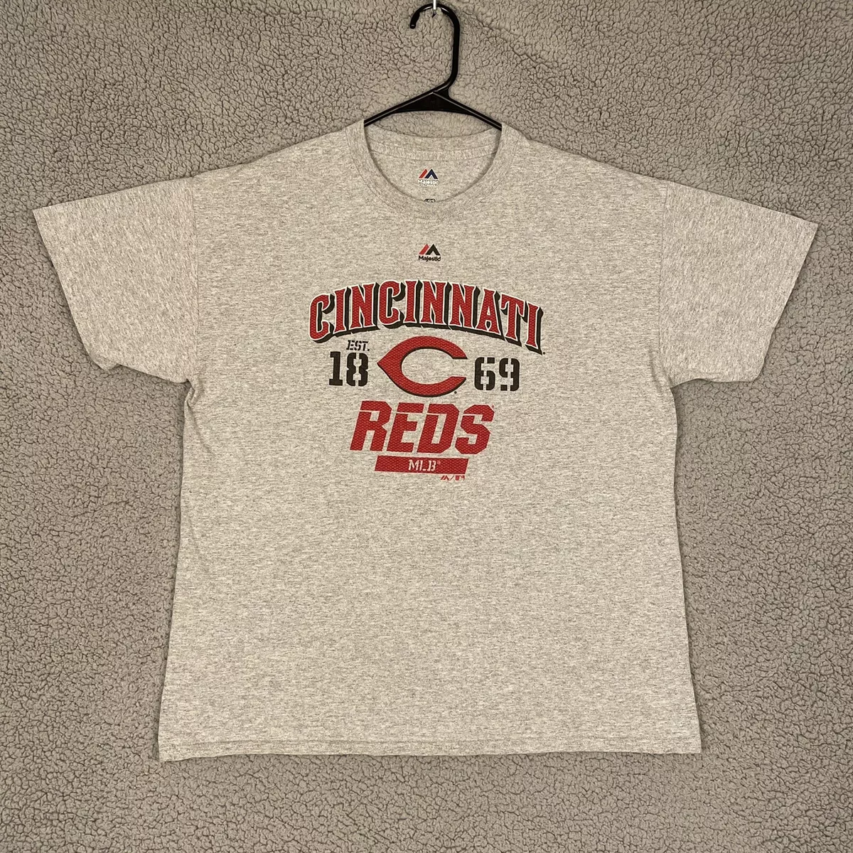 Cincinnati Reds Boys Majestic MLB Baseball jersey RED