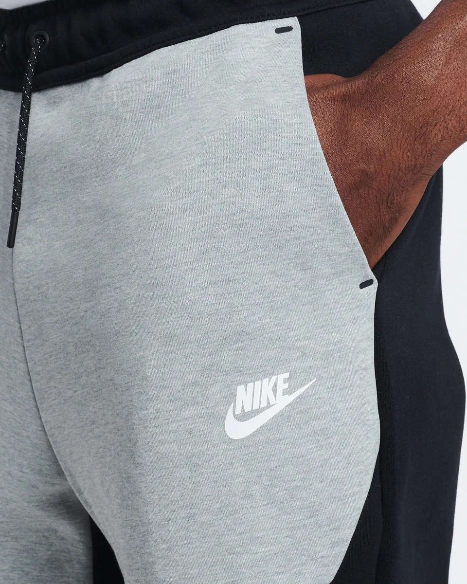 Nike Tech Fleece Pants Joggers Sweatpants Heather Grey Cuffed