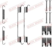 Quick Brake 105-0814 ZubehöRsatz, Bremsbacken FüR CitroËN Passend FüR Fiat