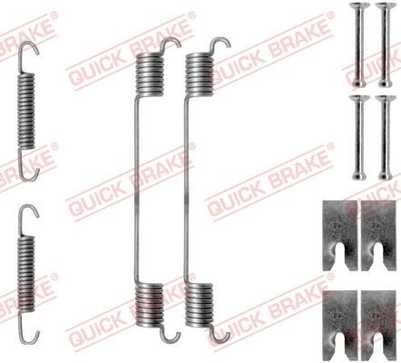 Quick Brake 105-0814 ZubehöRsatz, Bremsbacken FüR CitroËN Passend FüR Fiat-image