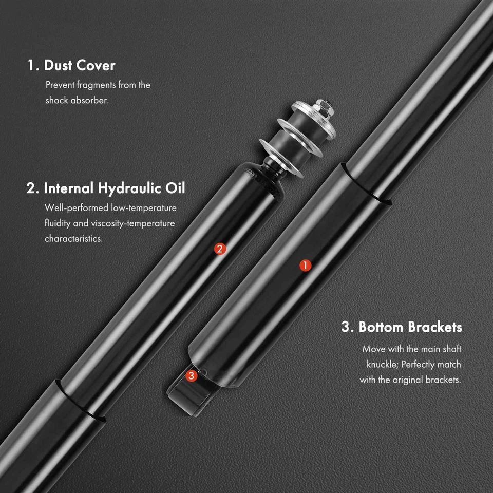 Amortiguador trasero izquierdo y derecho para Land Rover Discovery 1994-1999 2 piezas Foto 3 de 4