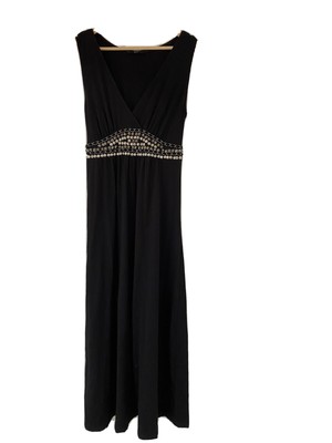 black wrap party dress