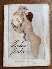 Media Noche Vintage 1920s Argentina Erotic Art Satire Theater Magazine Rare