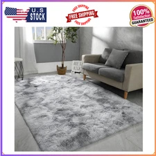 Hutha 6X9 Large Area Rugs for Living Room, Super Soft Fluffy Modern Bedroom Rug
