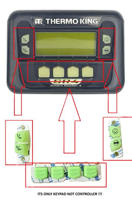 TRP 10 SET TASTATUR FÜR Smart Reefer 4 HMI 845-2449 845-2829 45-2829 S-600 S-700