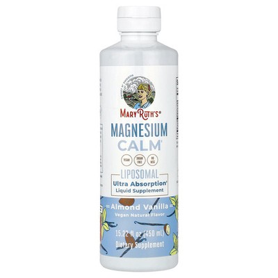 Magnesium Calm Liposomal, Almond Vanilla, 15.22 fl oz (450 ml)