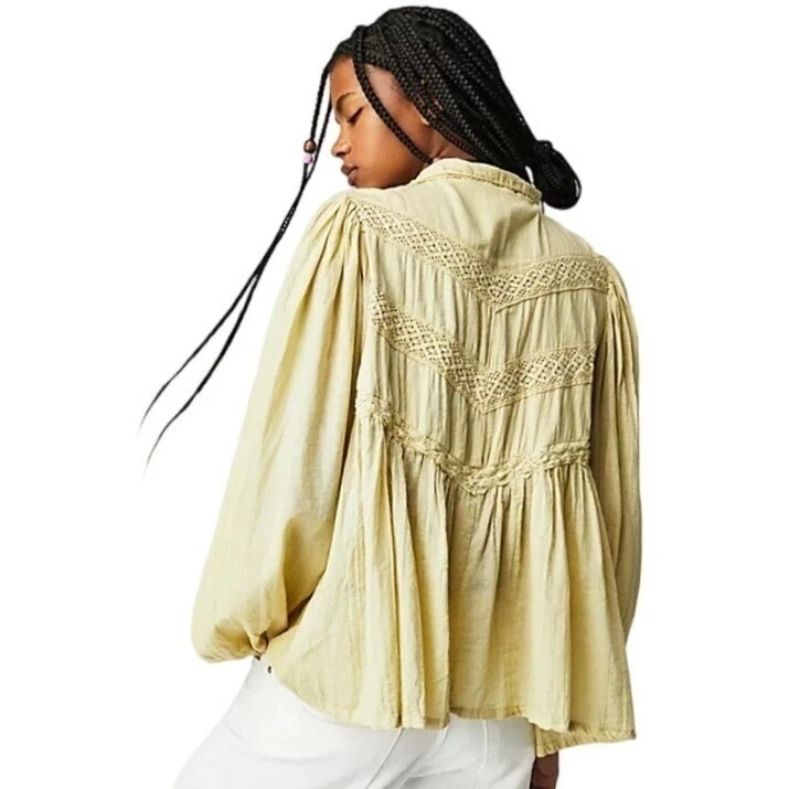 NWT Jen's Pirate Booty by Free People Gardner Boho Top Size XS - Image 2 of 4