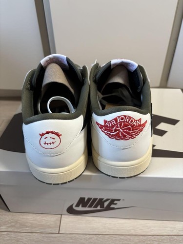 Men 8.5US Nike Air Jordan 1Low Og Sp Reverse Olive - 第 4/6 張圖片