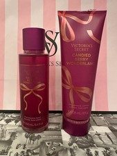 Set Victoria's Secret CANDIED BERRY WONDERLAND Fragrance Body Mist Lotion